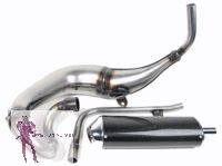 METRA KIT EXHAUST ROAD LEGAL SENDA Y2K CARBON