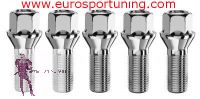 Conical seat bolts